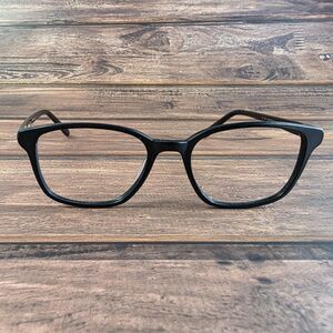 Modo MC 041 Eyeglass Frames Handmade Black Square Rectangle Japan 48-18-145 Mens